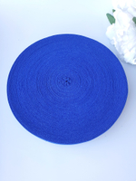 Синий трикотажная пряжа