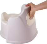 Горшок со спинкой Lalababy Protect Me серо-сиреневый LA1041СРН