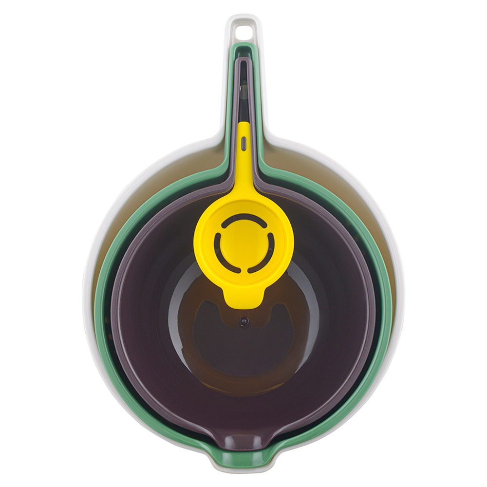 Набор мисок с дуршлагом и отделителем желтка trym, 4 предм.