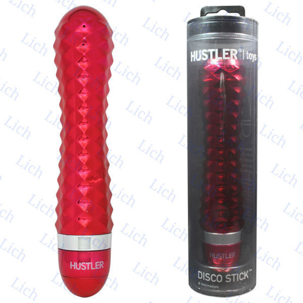 Семидюймовый вибратор алый DISCO STICK