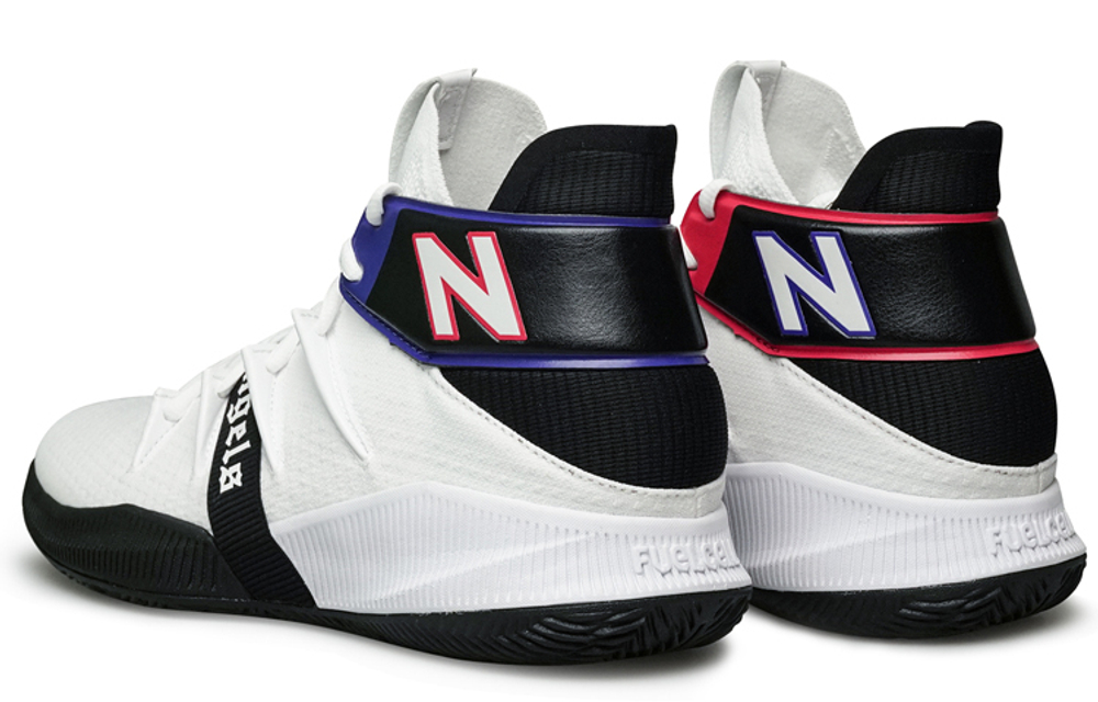 New Balance NB11S Leonard mid-top retro basketball shoes men's black and white D wide