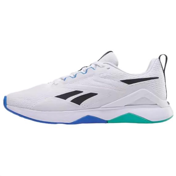 reebok NANOFLEX TR 2 Кроссовки для тренировок Низкий Верх Белый, черный, синий Мужские