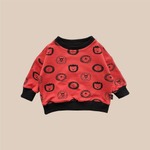 Свитшот Lion Boy (томат + львы)