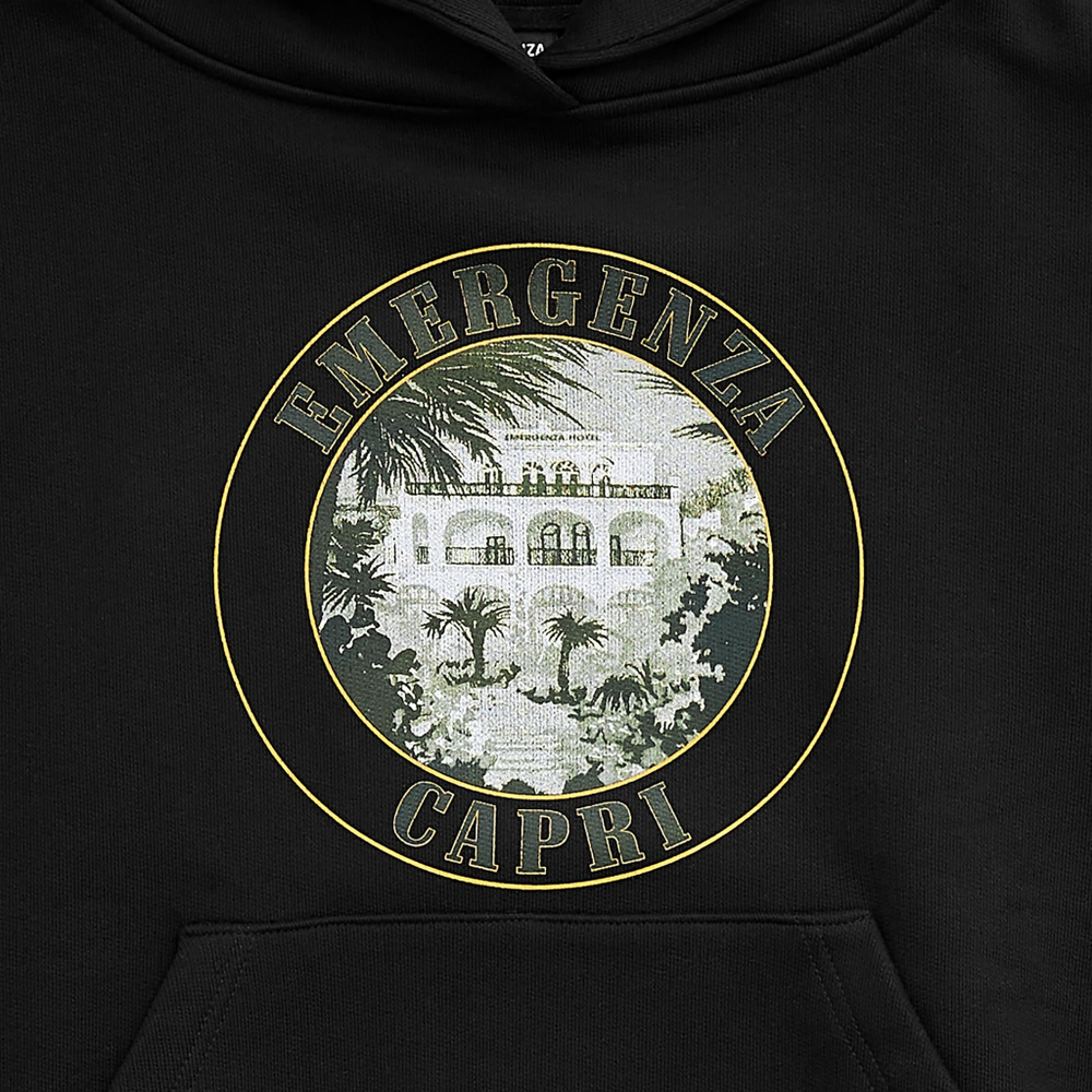 CAPRI CROPPED HOODIE OVERSIZED