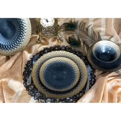 Блюдо 30см «Барокко голд»