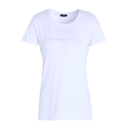 Женская футболка белая Emporio Armani 163139_CC318 00010