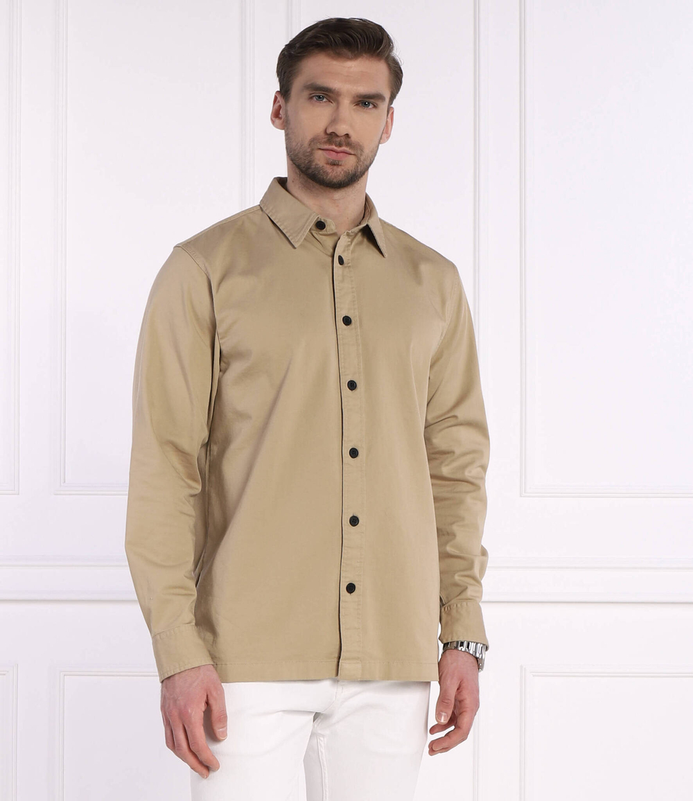 Рубашка CALVIN KLEIN JEANS - бежевый(J30J325176)