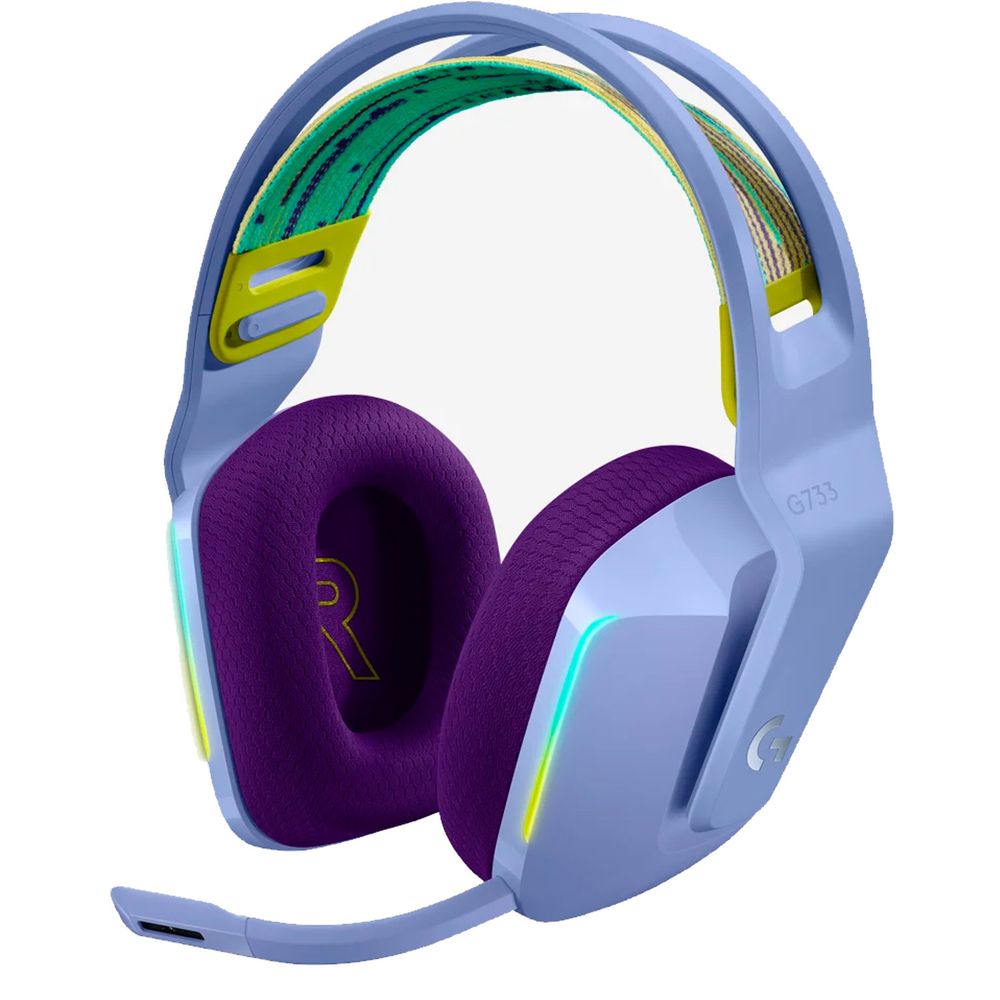 Наушники Logitech G733 LIGHTSPEED LILAC, 981-000890