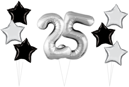 Набор шаров для него, 25 лет мужчине | 0040