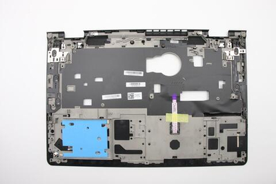 Верхняя панель клавиатуры (топкейс) для ноутбука Lenovo ThinkPad Yoga 15 черная, с тачпадом (00JT333), оригинал