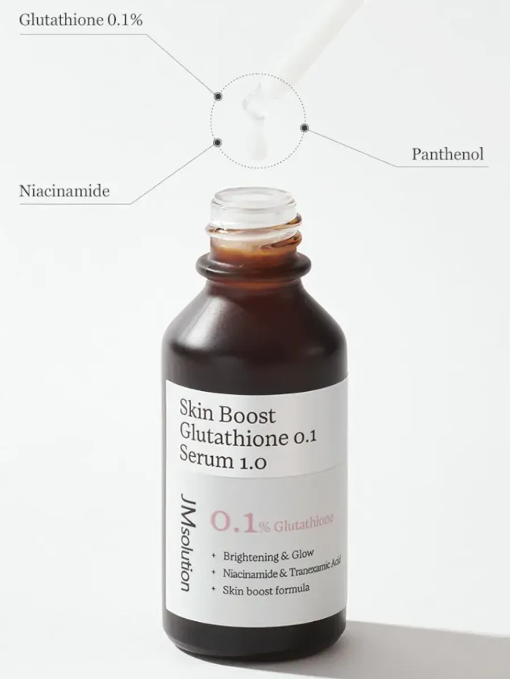 JMsolution Сыворотка для лица с глутатионом / Skin Boost Glutathione 0.1 Serum, 30 мл