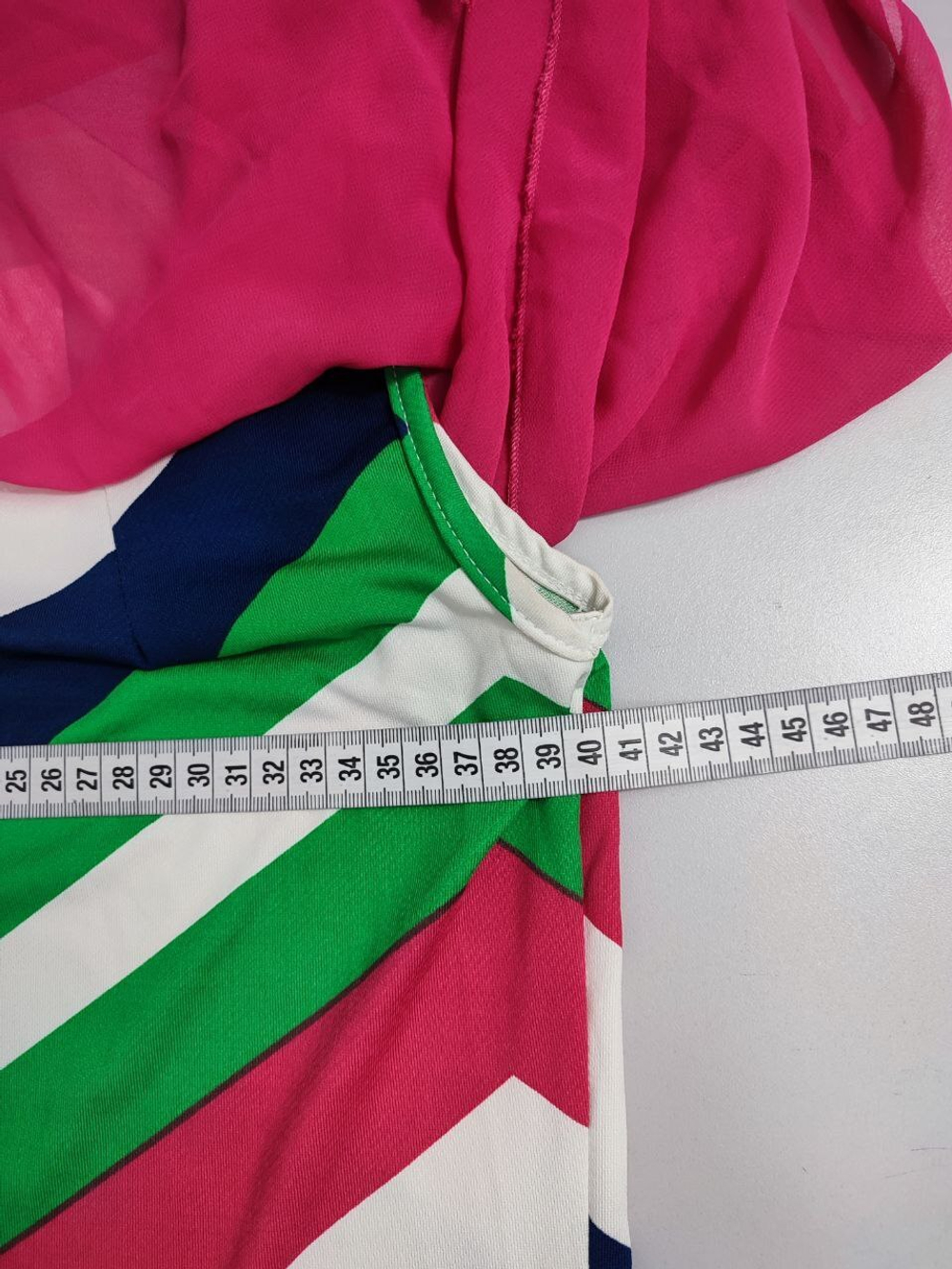 Платье комбинированное 44 размер