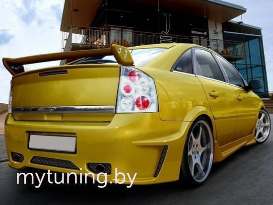 Задний бампер TORNADO для Opel Vectra C