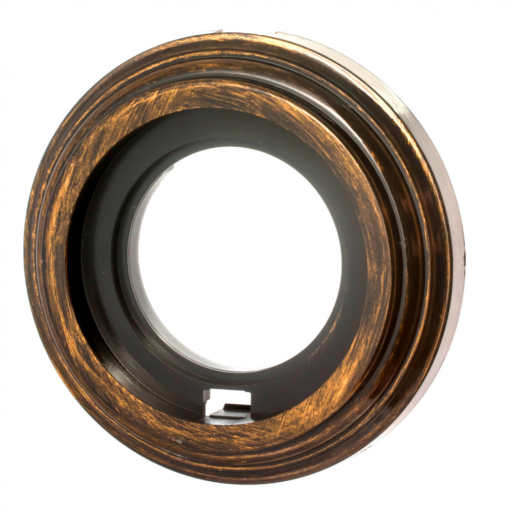 Рамка 1 постовая, пластик, цвет Бронза BF1-610-25