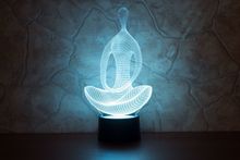 Ночник детский 3D Светильник Медитация