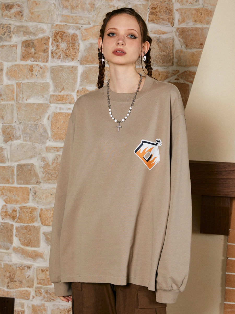 Лонгслив DONSMOKE "Church D" Oversized Longsleeve