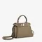 Сумка Fendi Peekaboo Iconic Mini темно-серый