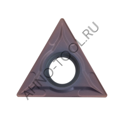 Пластина твердосплавная ISO TCMT16T304-UMA APM20B AHNO по жаропроч. и нерж.стали, получистовая