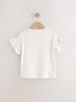 Футболка для девочки Next E44-440, Молочный