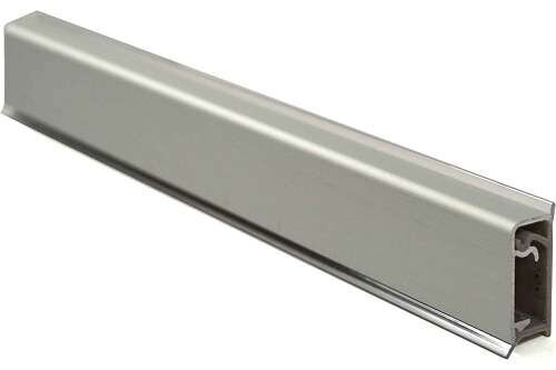 Плинтус для столешниц Алюминиевый Грейс 25х10мм 3,05м Серебро