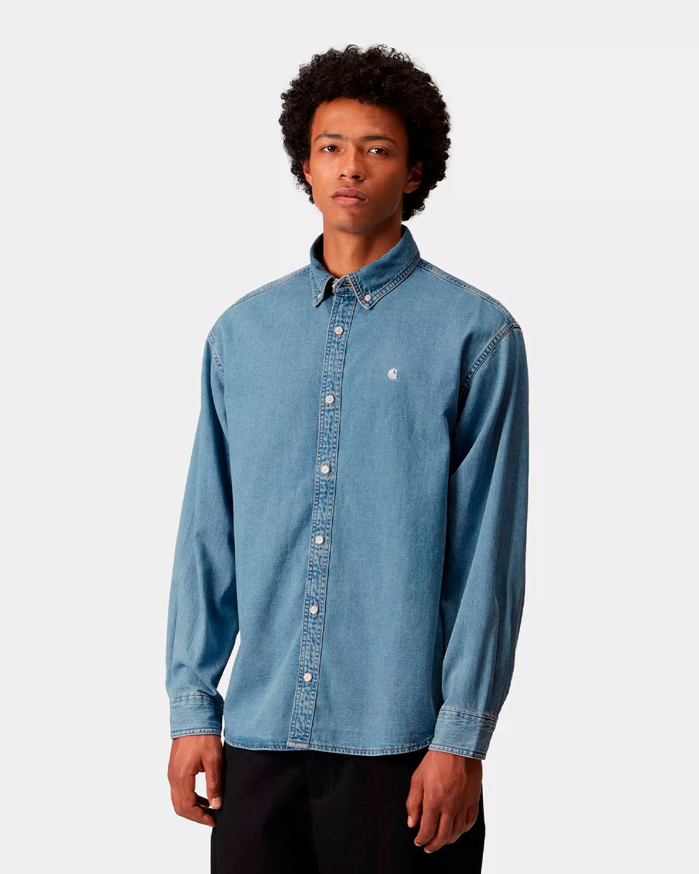 Рубашка джинсовая Carhartt WIP L/S Lucas Shirt