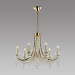 5063/6 CLASSIC ODL24 625 золото/прозрачный/металл/хрусталь Люстра E14 6*40W CAPEL