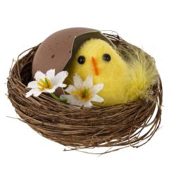 GAEM Набор из 2-х изделий декоративных "Гнездо пасхальное" (7*4,5), L15 W8 H7,5 см