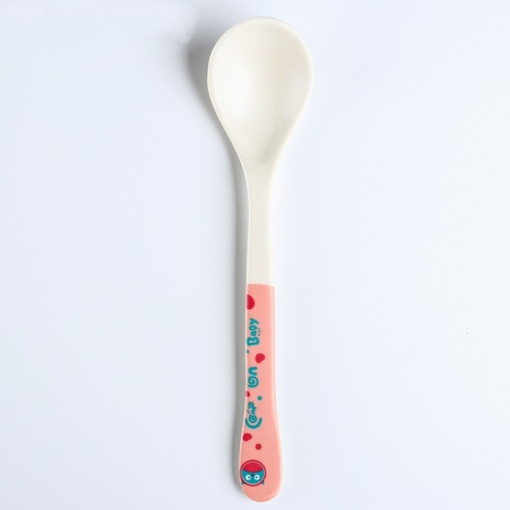 3973786 Ложка детская «Мишка», для кормления из бамбука