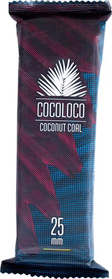 Уголь Cocoloco 25 мм (12 шт)