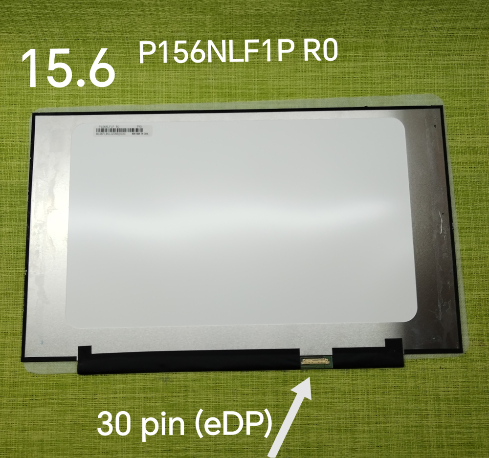Матрица для ноутбуков Tecno - Infinix - Lenovo - Asus - MSI - Huawei - xiaomi - ExpertBook - (P156NLF1P R0) - (15.6" LED Slim 30 pin eDP) (Матовая) (ORIG-SP)