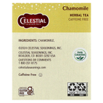 Celestial Seasonings, травяной чай, ромашка, без кофеина, 20 чайных пакетиков, 25 г (0,9 унции)