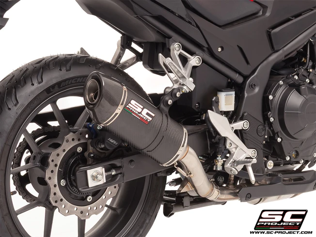 Выхлоп SC-Project Oval carbon