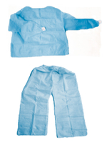 Костюм хирургический Тип 2 (рубашка с длинным рукавом + брюки) нестерильный Инмедиз