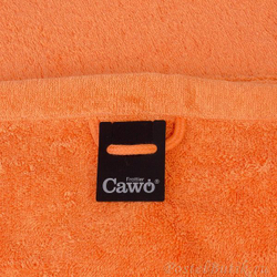 Махровое полотенце Life Style 7007 Uni мандариновое от Cawo Германия