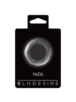 Черные эрекционное кольцо №06 Cock Ring (Цвет: черный)