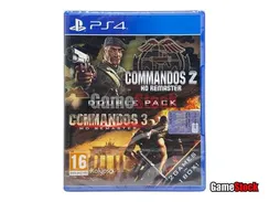 PS4 Commandos 2 & 3 HD Remaster Double Pack (Новый, Русские субтитры, CUSA-35264)