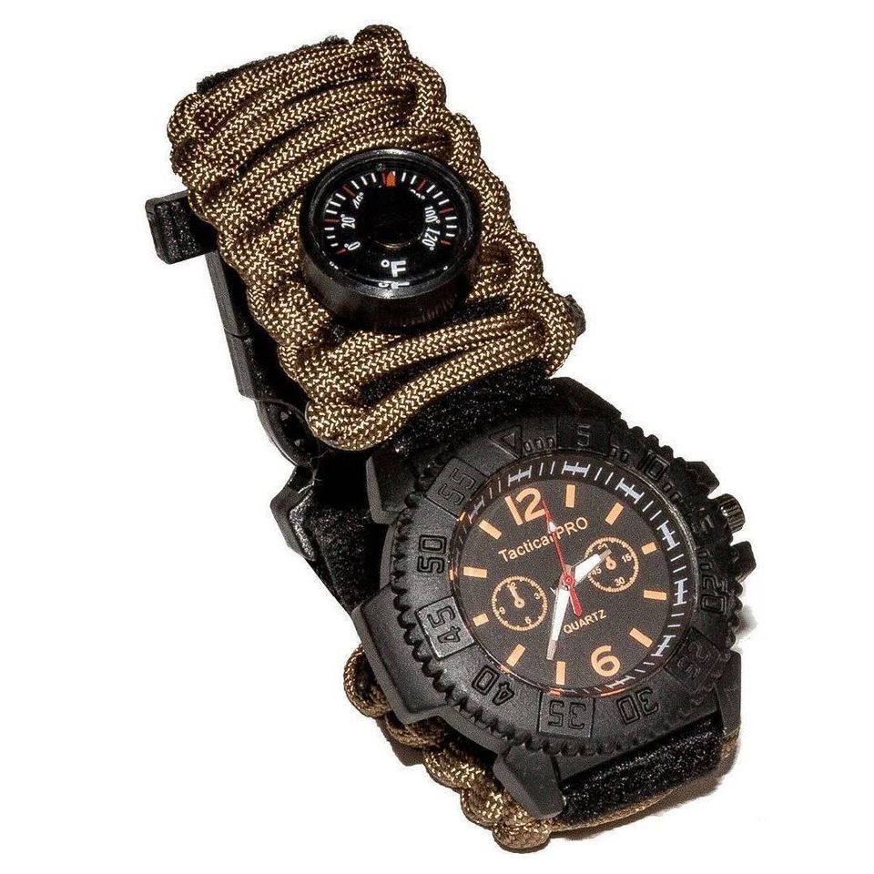Часы Watch Adjustable with paracord (brown)