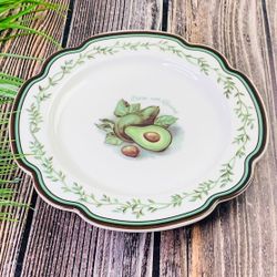 Lenardi 109-065 Набор из 6 тарелок 26см АВОКАДО в под.уп.(х4)Фарфор