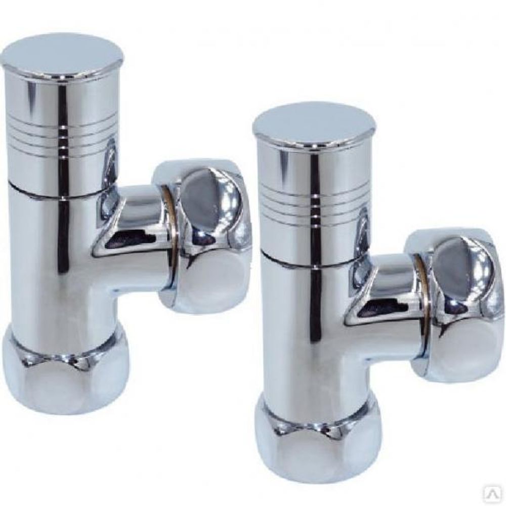 Кран для углового соед. хром. 1"*1/2" г/г TIM