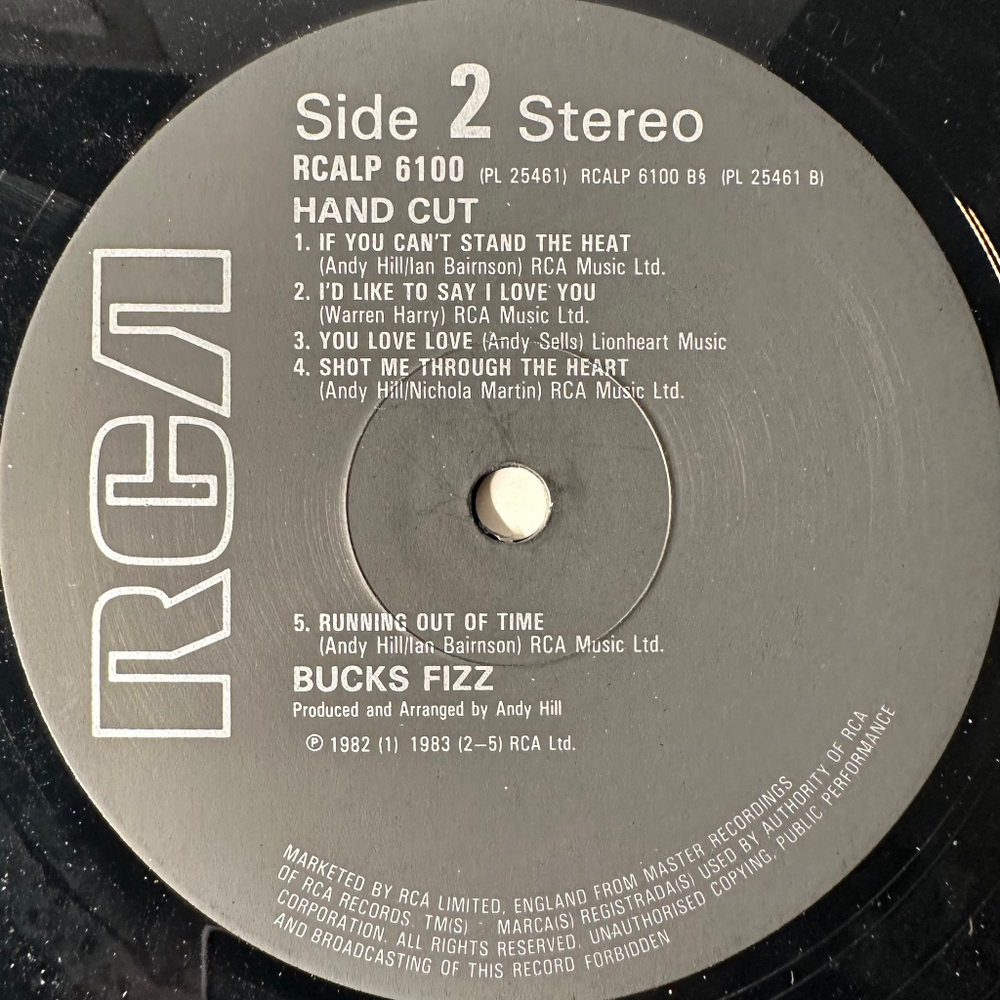 Bucks Fizz - Hand Cut (Англия 1983г.)