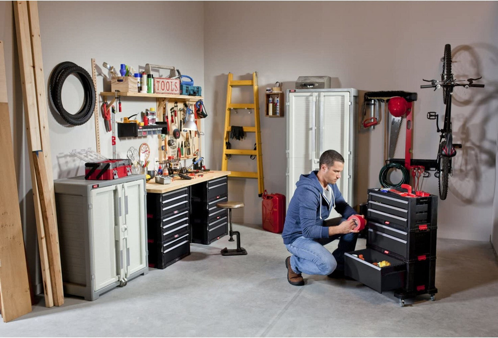 Ящик KETER 2 Drawer tool chest system 17199303