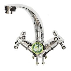 Смеситель БЕЛЫЕ КОЛОДЕЗИ д/кухни 1/2quot; кер. п/шпильку, корпус и гусак люкс выст.17см, TYE-1097(10)