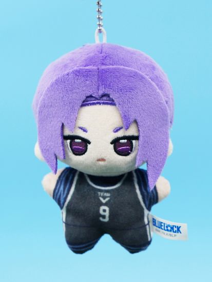 Фигурка-сюрприз плюшевый брелок Синяя Тюрьма: Блю Лок Blue Lock Blind Box 12см