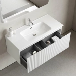 Тумба с раковиной Sancos Snob R 1.0 SNR1.0100W/CN7003 Bianco