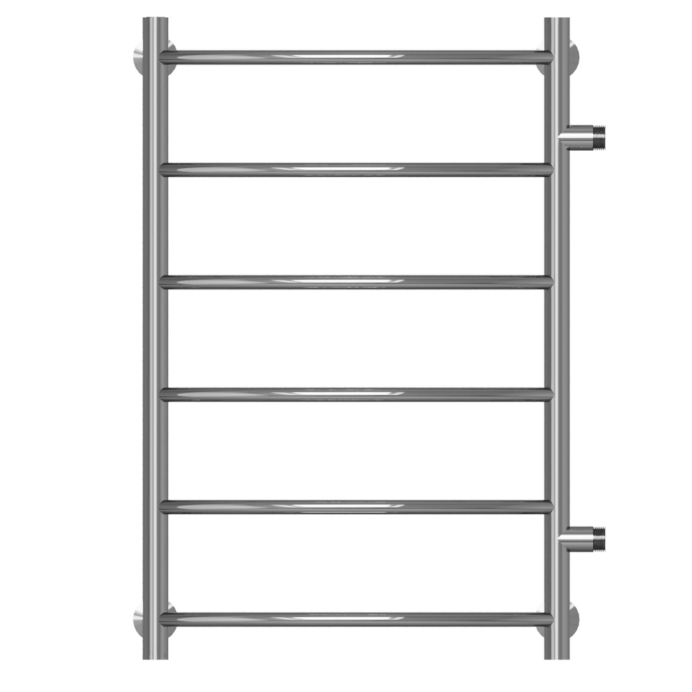 Полотенцесушитель MIXLINE CAPELLA  80х50х50 (1'' НР, 6 перекладин, боковое подкл) водяной