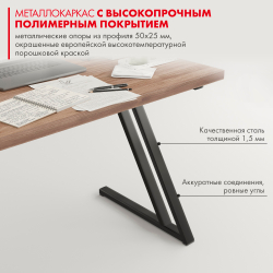 Письменный стол в стиле Loft Зум