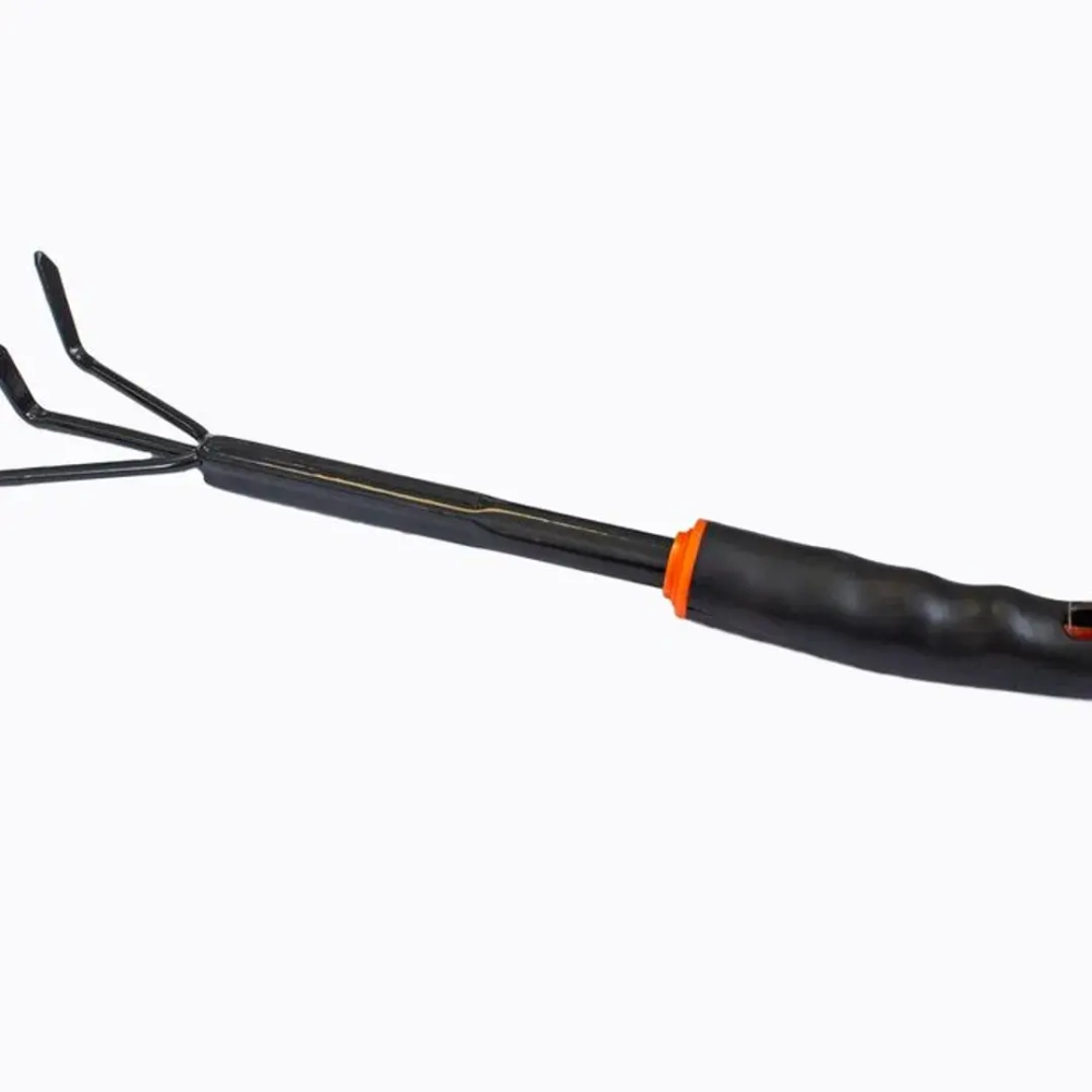 Рыхлитель для почвы с пластиковой рукояткой(3-зуб.,L-360мм) WMC TOOLS WMC-TG2103024-B