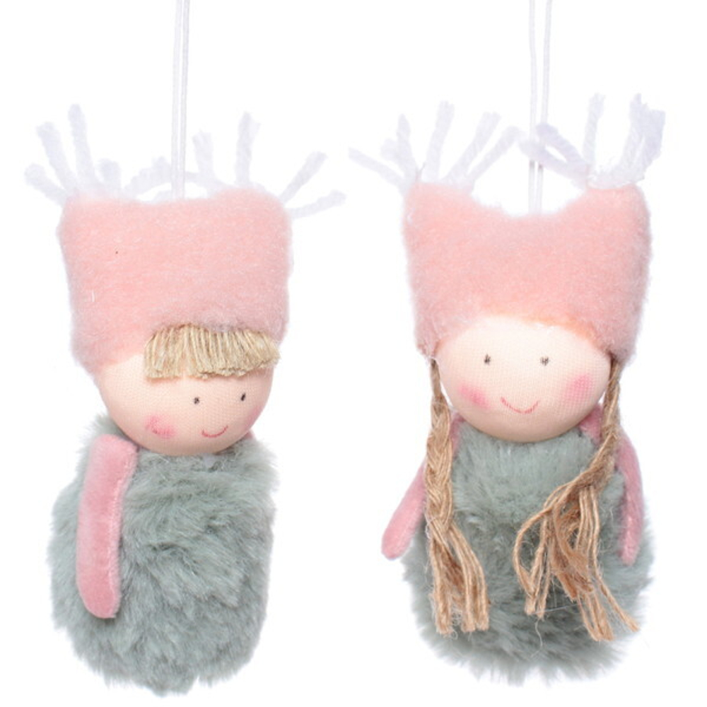 Украшение новогоднее подвесное «Зимнее настроение» 9 см