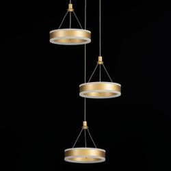 Citilux Дуэт CL719032 LED Подвесной светильник Золото