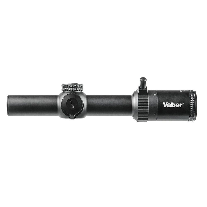 Прицел Veber Wolf 1-6x24 GB FD Загонник